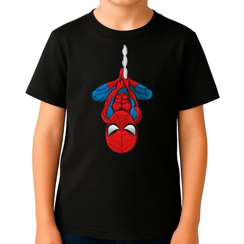 Camiseta Homem Aranha Infantil Marvel 100% algodão