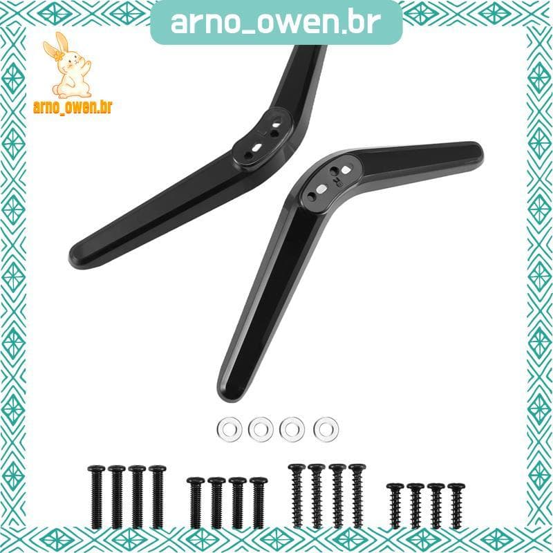 [arno_owen.br] Suporte Para Pernas De TV 28 32 40 43 49 50 55 65 Polegadas , 28D2700 32S321 Com Parafusos De Fácil Insta