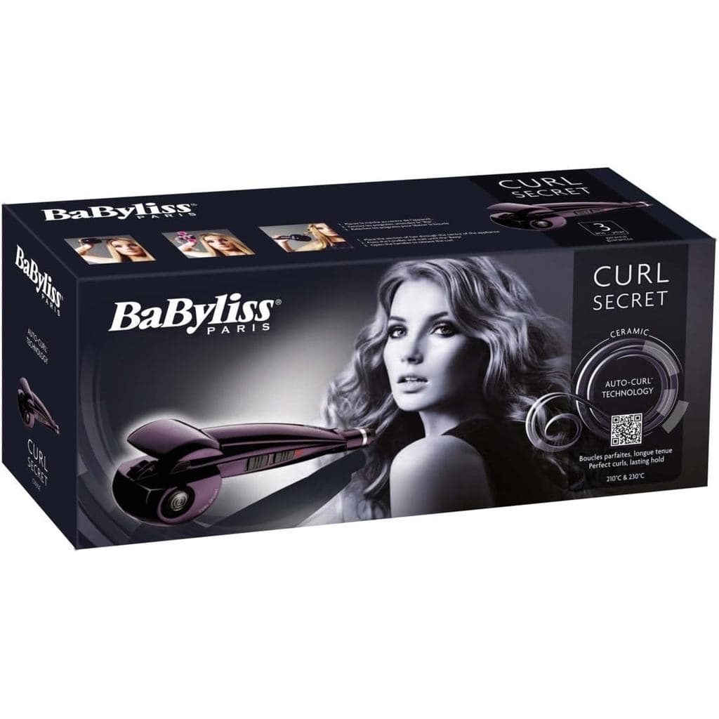 BabyLiss C1000E Curl Secret Modelador de Cabelo Automático de Cerâmica para Cachos