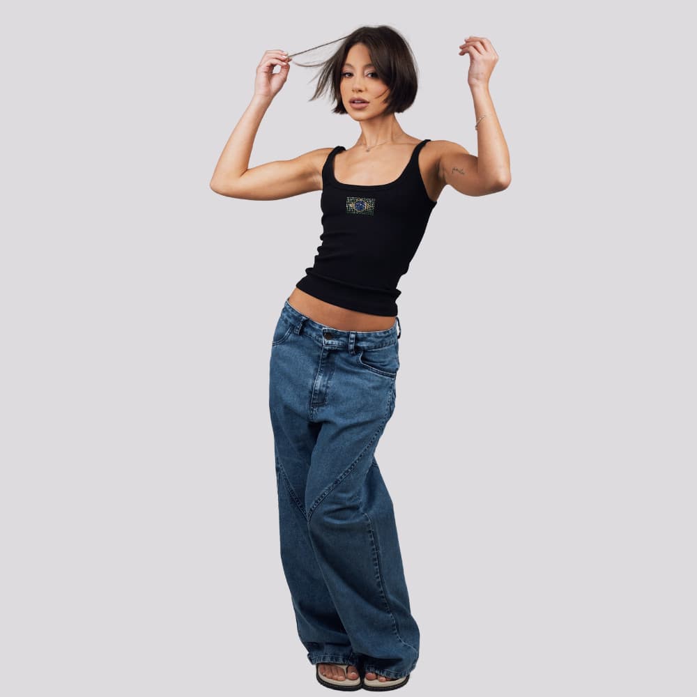 Regata Preta - Bra 002