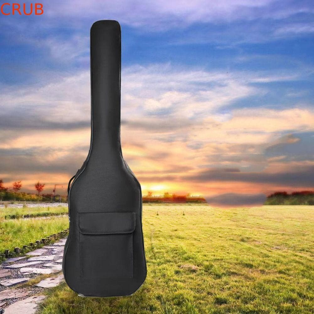 Bolsa Para Baixo Elétrico , De Guitarra À Prova D'água Em Tecido Oxford , Alças Duplas Elétrica