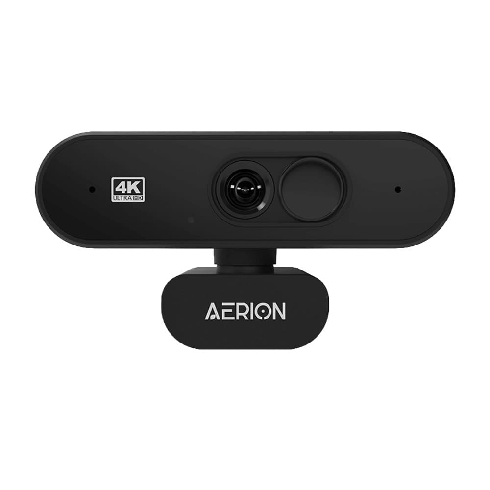 Webcam Visus WEB400 4K Ultra HD Aerion Cor Preto