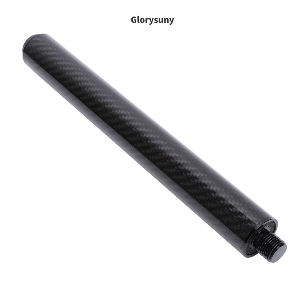 Extensão De Taco De Bilhar GLORYSUNY , Extensor Preto De Conexão Rosqueada , Fibra De Carbono