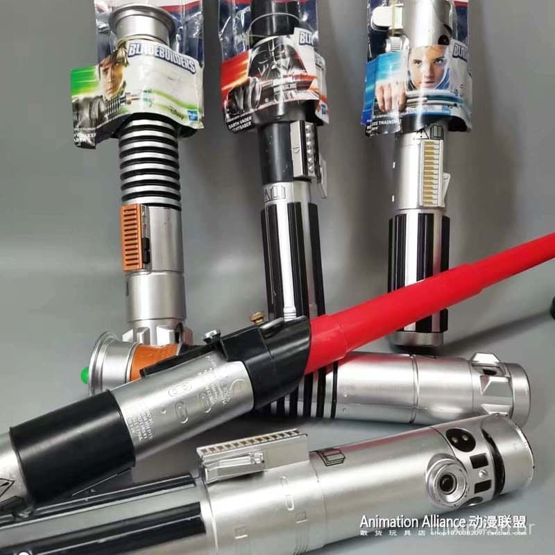 Novos produtos soltos Star Wars O Despertar da Força, sabre de luz retrátil, sabre de luz não luminoso, brinquedo decora