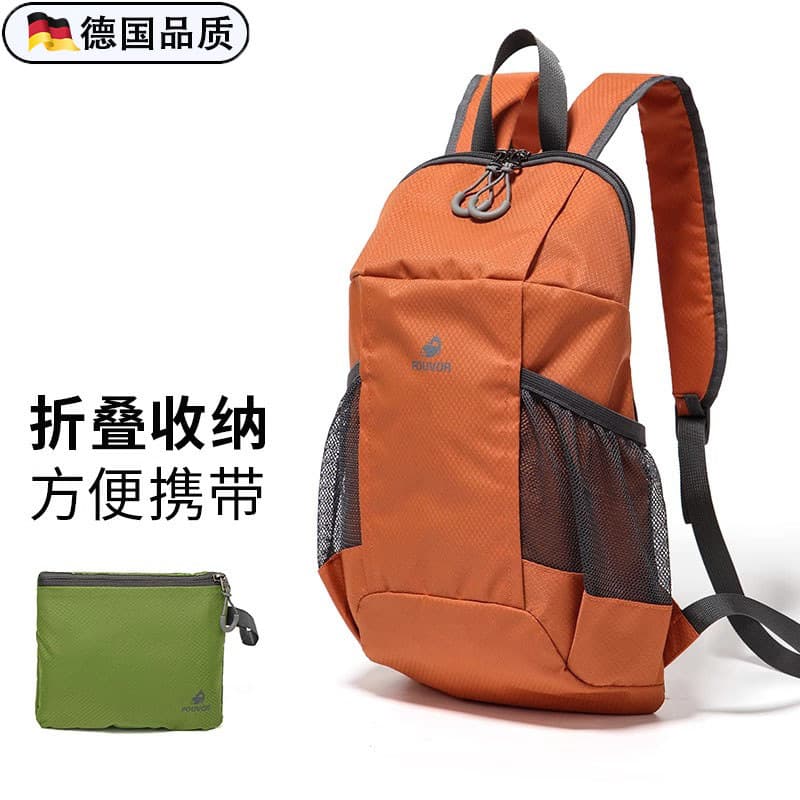 Alemão lazer ao ar livre caminhadas mochila feminina esportes mochila leve à prova dwaterproof água saco de viagem P men
