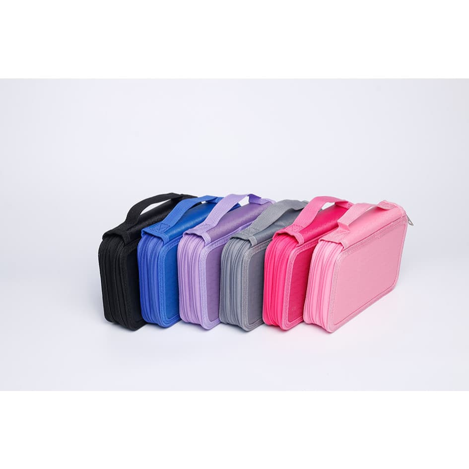 Estojo Escolar/Estojo Box/Estojo De Lápis Com 35 Furos De Cor/Material Escolar/Papela