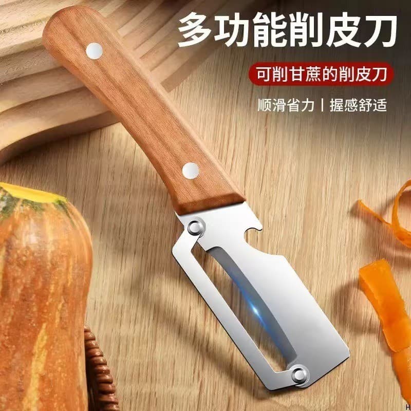 Cortador de cebola multifuncional, abridor de garrafas, utensílio de cozinha para desfiar, descascador de vegetais multi