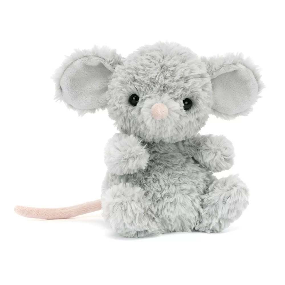Brinquedo De Pelúcia Jellycat Cute Mouse De 15 Cm-Boneca Macia Com Pele Fofa-Presente Perfeito Para Crianças E Coleciona