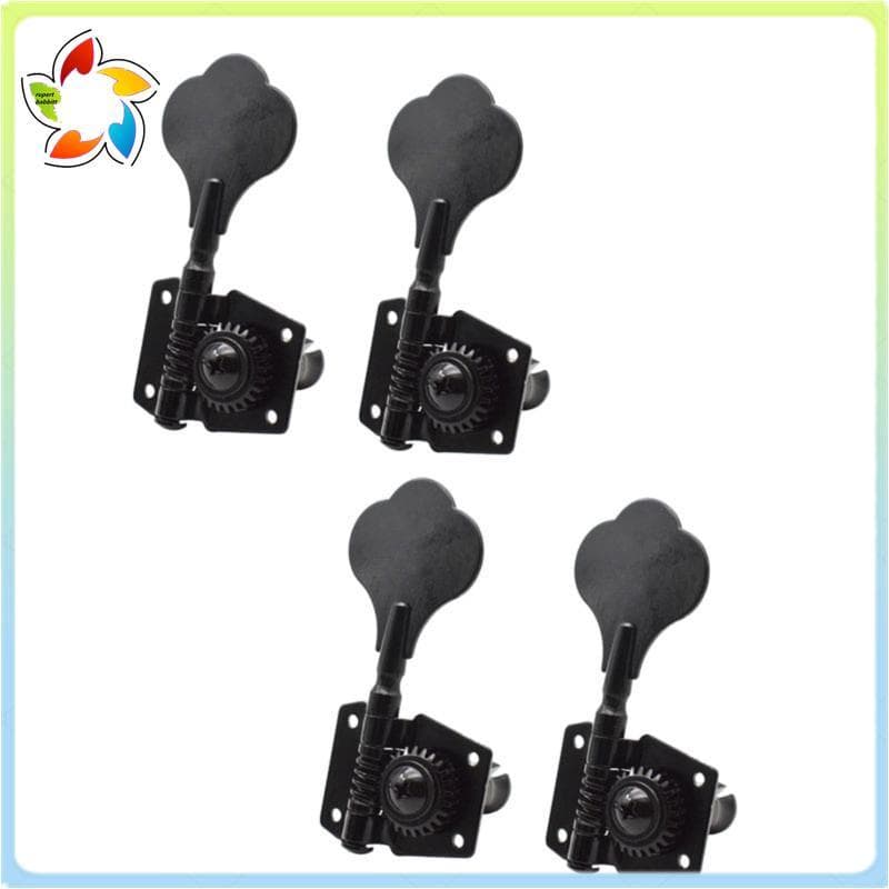 Afinadores De Guitarra 4 Peças , Chaves De Afinação , Cabeças De Máquina Abertas Para Afinador Elétrico De 4 Cordas A