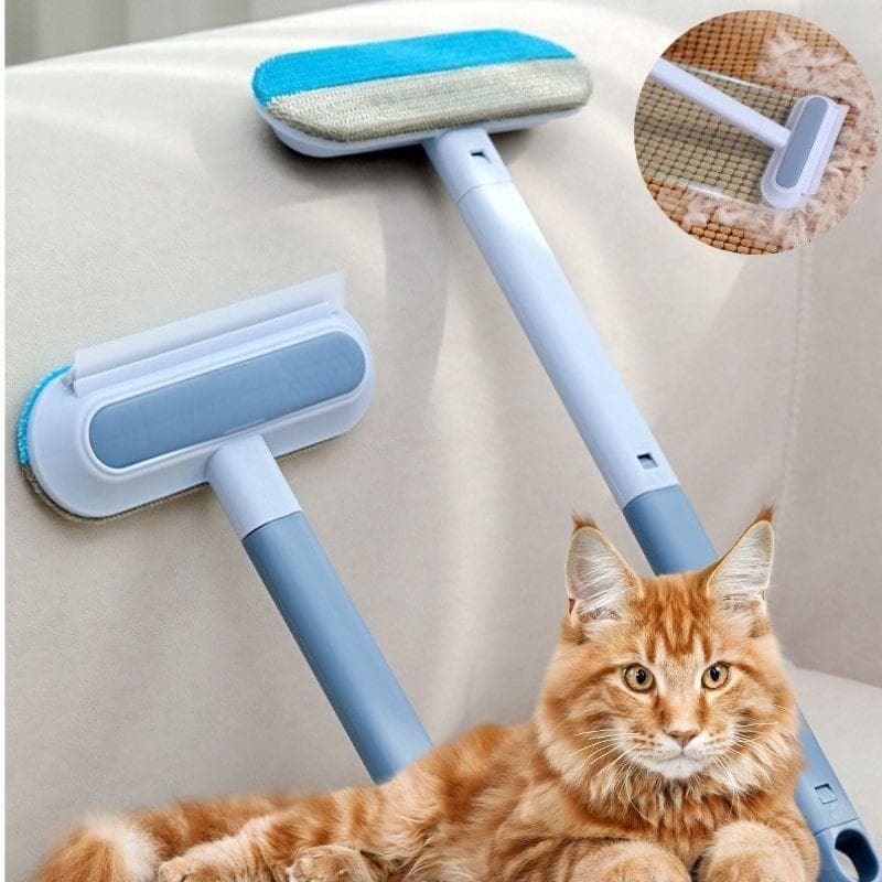 kit 3 Escova 4 em 1 Removedor de Pelos Cachorro Gatos  Multifuncional Roupas Remoção De Pó