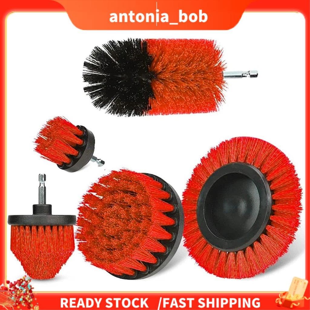 Conjunto De Escova Para Lavagem De Carro , De Disco , Broca Elétrica , Kit De Ferramentas De Limpeza Piso , Cozinha , Ba