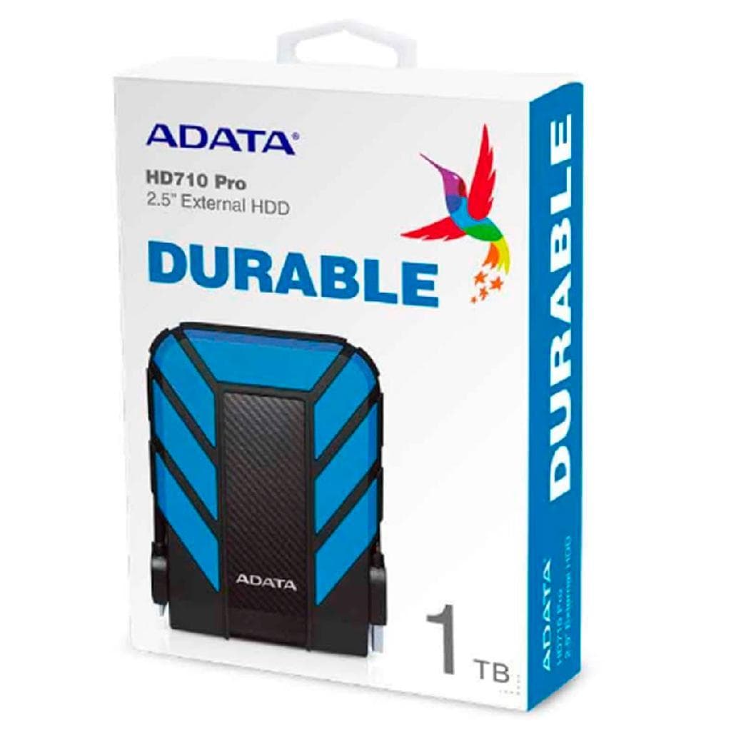 Hd Externo 1 Tb Adata Azul 2,5 Portatil Usb 3.1 HD710