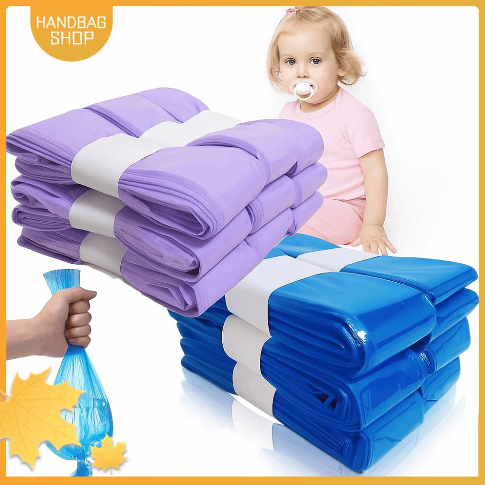 Sacos De Lixo De Fraldas De Bolsa , Lidar Com Odores Efetivamente Recargas De Lixeira Espessadas , Recarga Duráveis