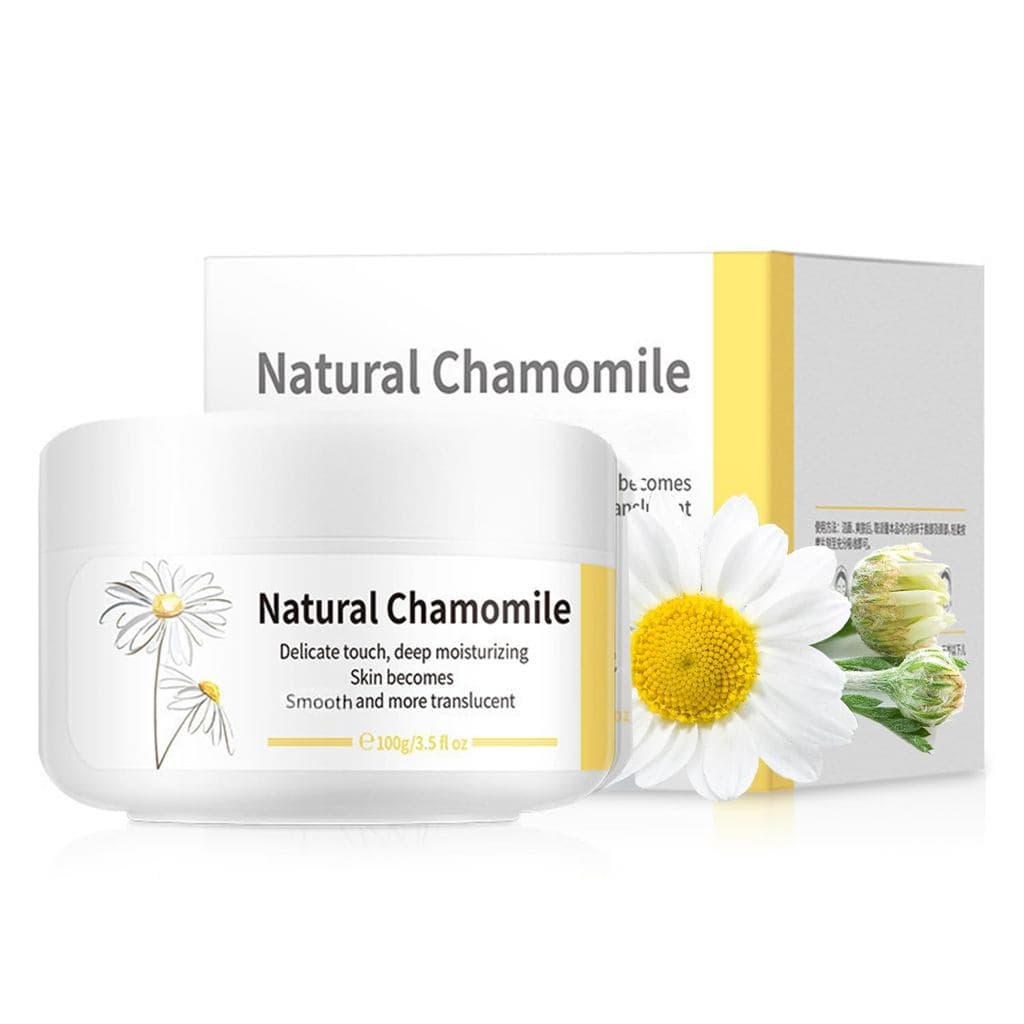 Creme Facial de Camomila Grospe - Hidratante Suavizante para Pele Seca e Sensível, Creme Hidratante e Calmante para Dia