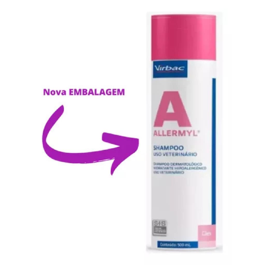 Shampoo Dermatólogico Allermyl Glyco 500 Ml