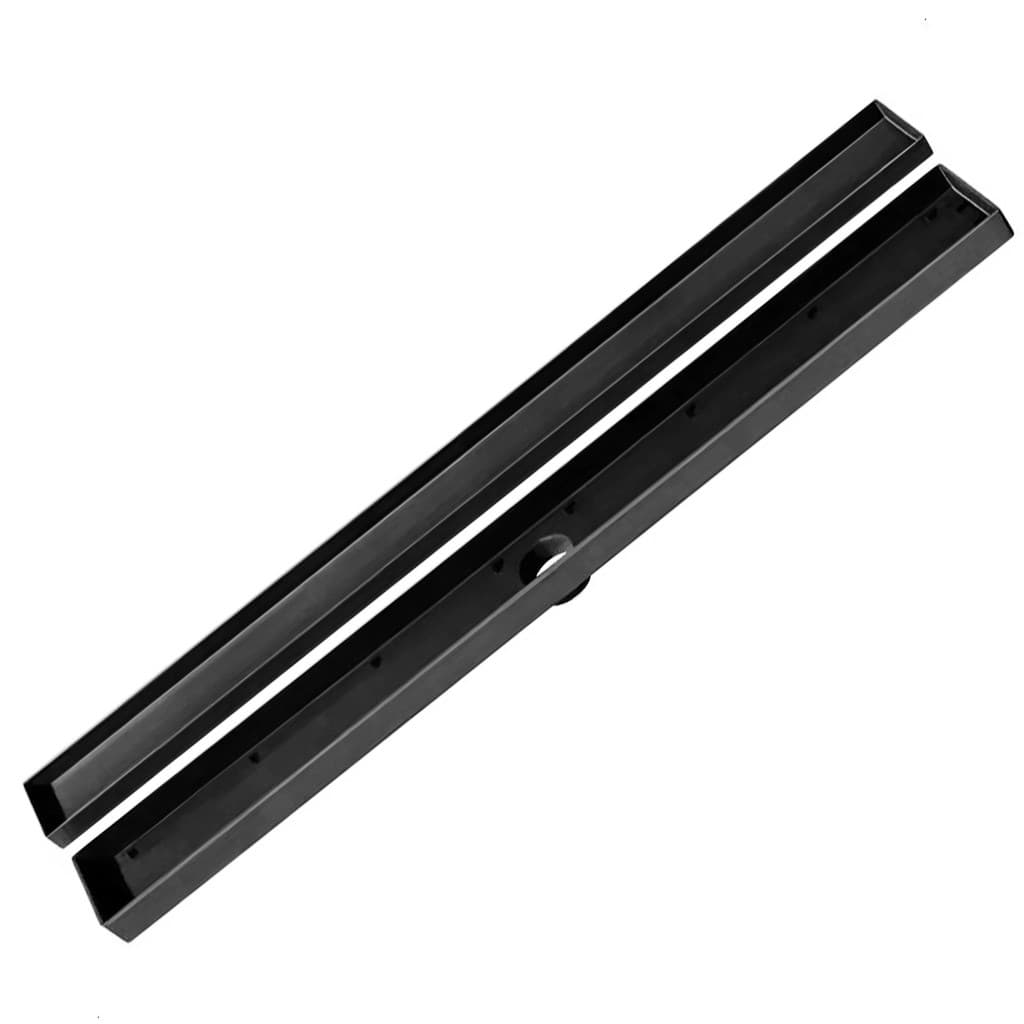 Ralo Oculto Linear de Embutir 5x50 Para Porcelanato Cinza