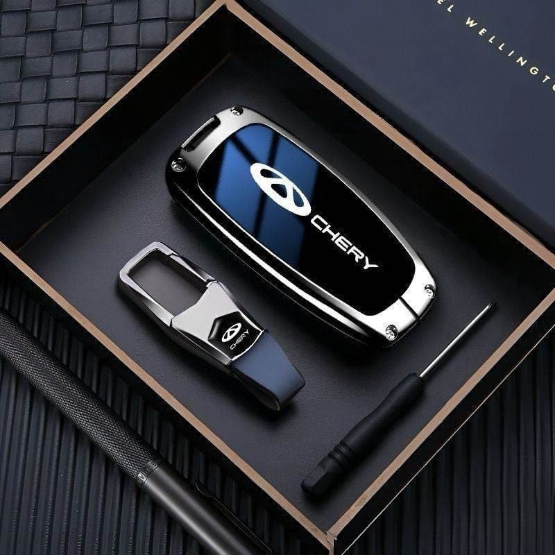 Capa Protetora de Chave de Carro em Liga de Zinco Chery é adequada para Tiggo 8 pro, Ariza 87, Exploration 06, Fengyun a