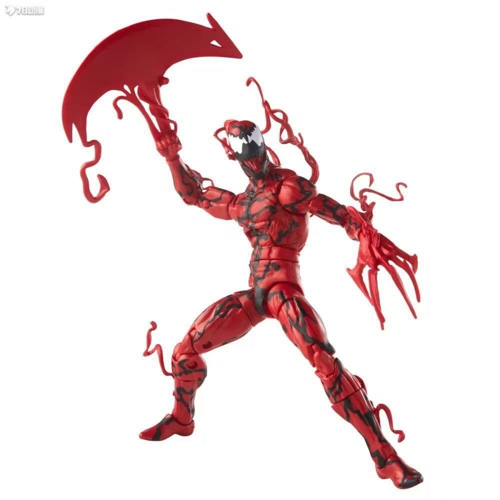 Figura De Ação premium-Homem-Aranha Venom Carnage De 6 Polegadas Com Escultura De Cabeça Realista , Articulações Articul