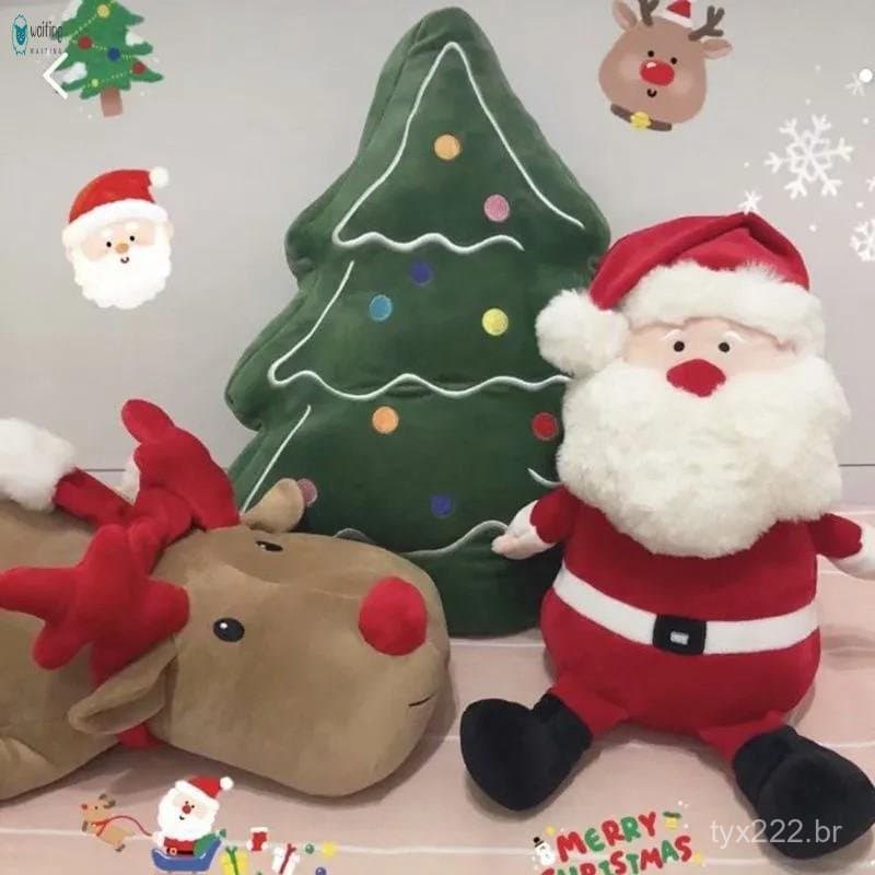 Almofada De Sofá De Árvore De Natal Enfeites Decorativos Macios E Confortáveis Para Travesseiro Diurno