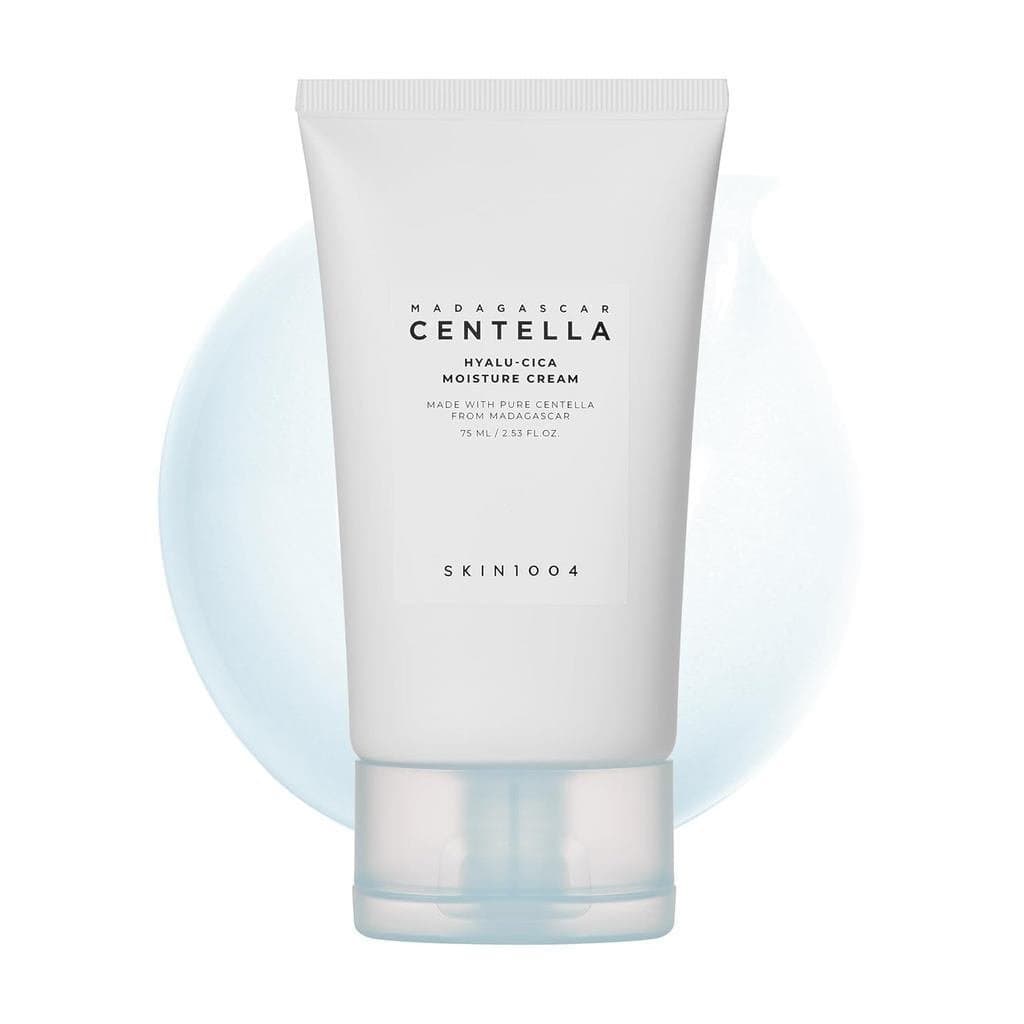 Creme Hidratante Facial Coreano 1004 com Ácido Hialurônico e Centella Asiática, 75ml, contendo ingredientes de ácido hia