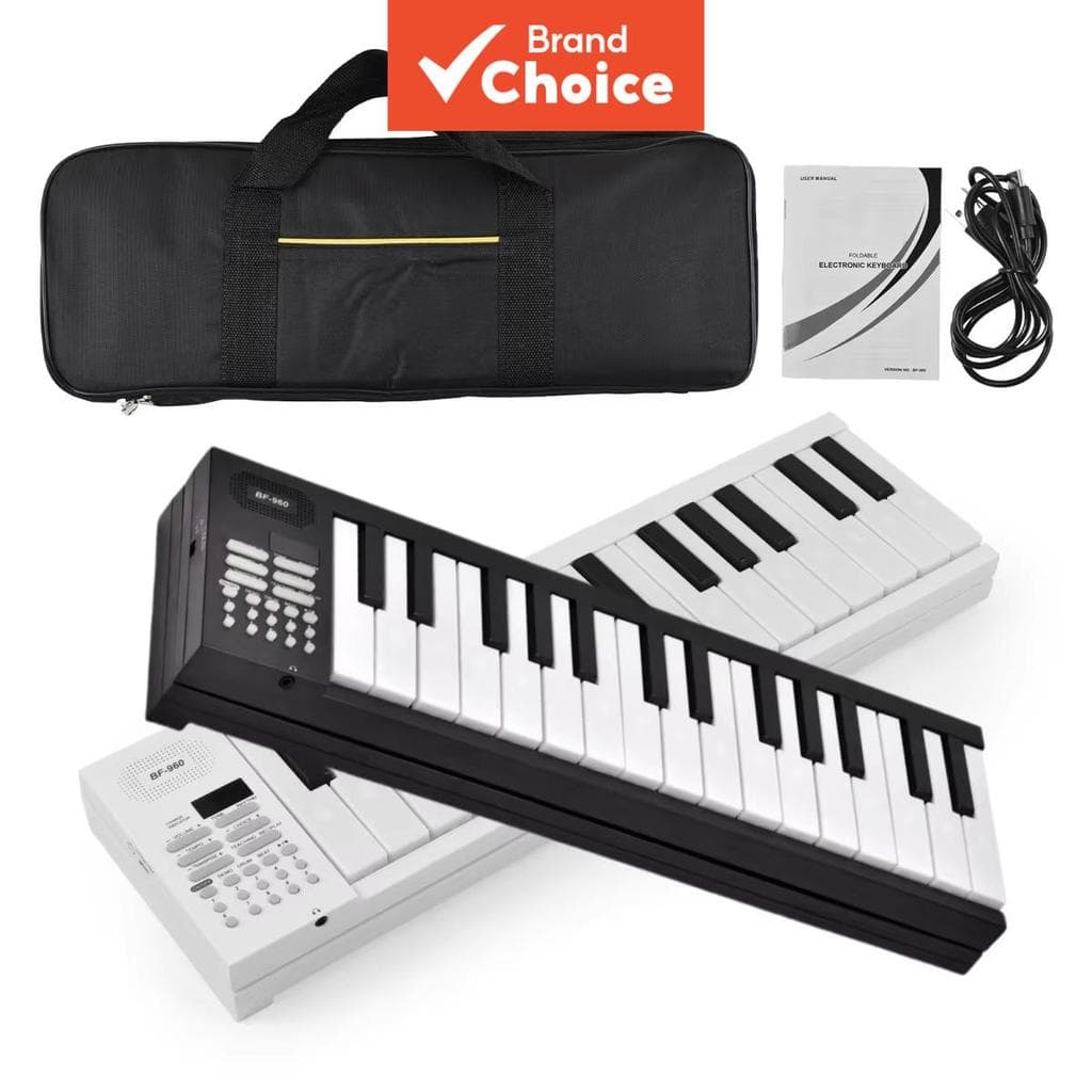 Miwayer 61 Teclas Dobrável Piano Eletrônico Portátil Popular Tamanho Com Função De Ensino Prática Teclado Presente