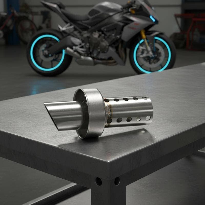 [Dhiint] 47MM Removível DB Killer Para Silenciador De Escapamento De Motocicleta Peças De Moto Resistentes A Altas Tempe