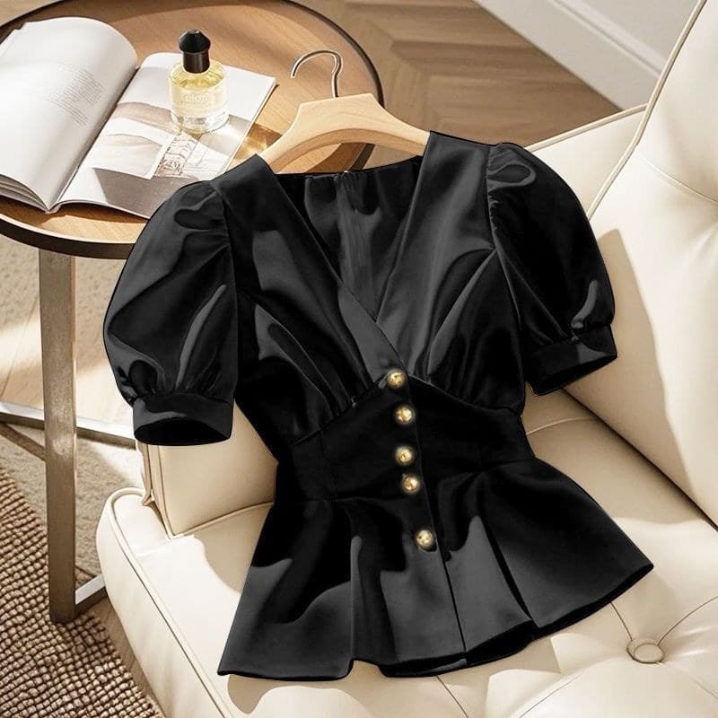 2025 novo estilo roupas da moda feminina estilo Aurora temperamento estilo francês atmosfera High-End mais magro olhar d
