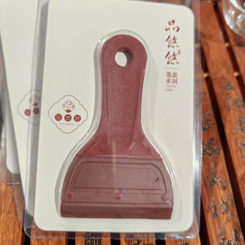 Pinyoyo raspador de chá de tamanho grande, bandeja de chá, raspador de água, acessórios para cerimônia de chá, resistent