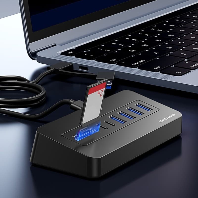 Mojito USB3 0 Hubs 5 Gbps Com Dois Conectores Host Para Uso Em Mesa De Laptop