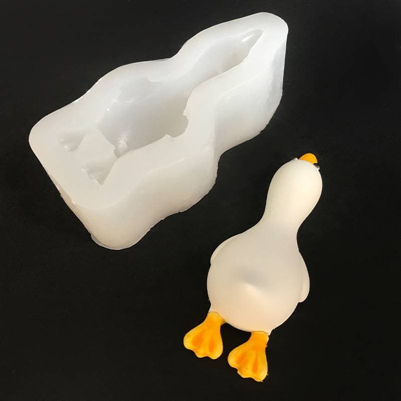 maoting } 3D Bonito Du Forma Molde De Silicone DIY Gesso Sabão Resina Artesanal Cozimento Moldes De Bolo De Chocolate De
