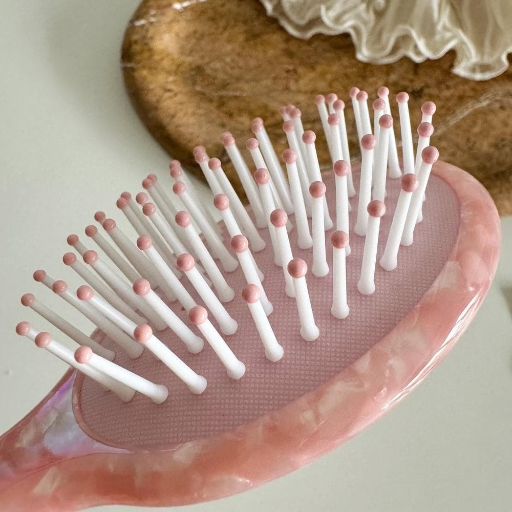 Pente De Almofada De Ar De Acetato , Airbag De Massagem De Couro Cabeludo Fofo , Ferramenta De Estilo De Cabelo De Stras