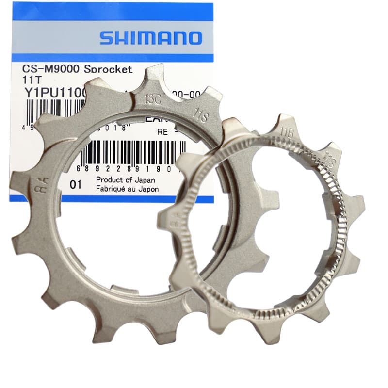Fábrica Original shimano volante de bicicleta 10 velocidades peças de reparo de montanha M8000 engrenagem folha de volan