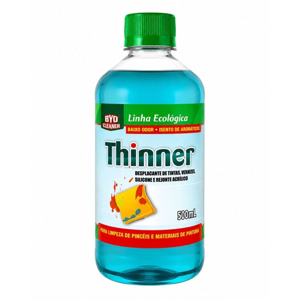 Thinner Ecológico 500ml Byo Cleaner P-TEC500