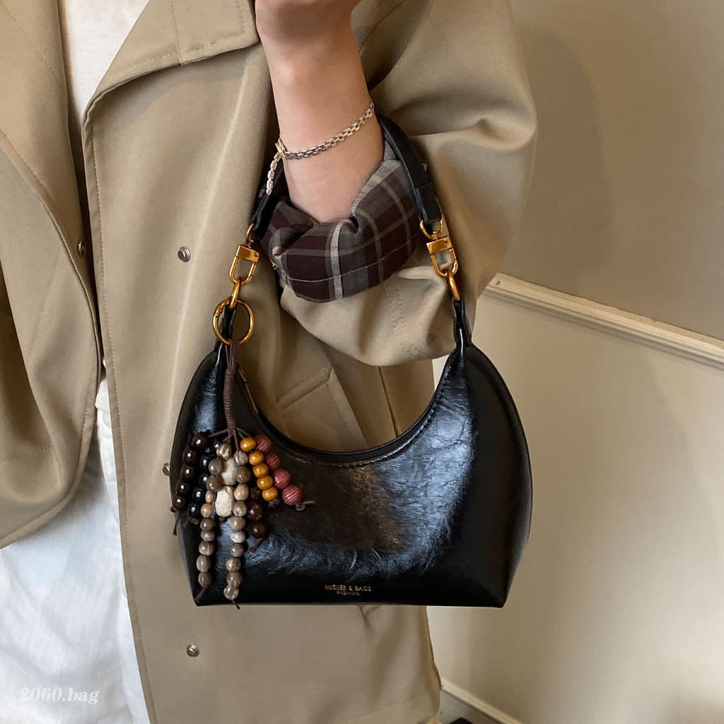 Moda All-Match bolinho saco 2025 Retro simples High-End sentir bolsa feminina Casual venda quente na moda saco do mensag