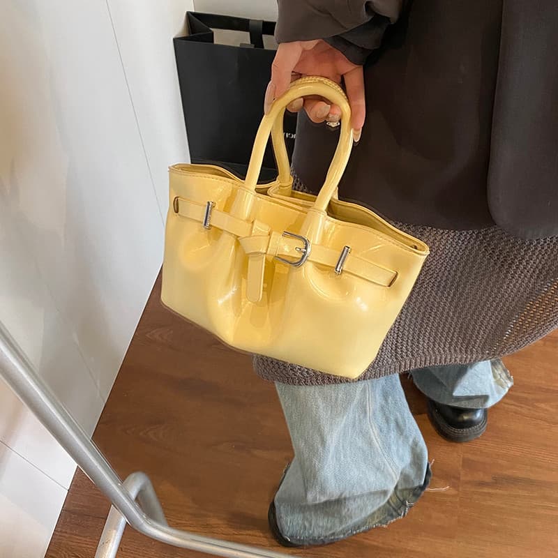 Moda bolsa feminina 2026 novo estilo Commuter saco do mensageiro cesta vegetal saco elegante simples Casual