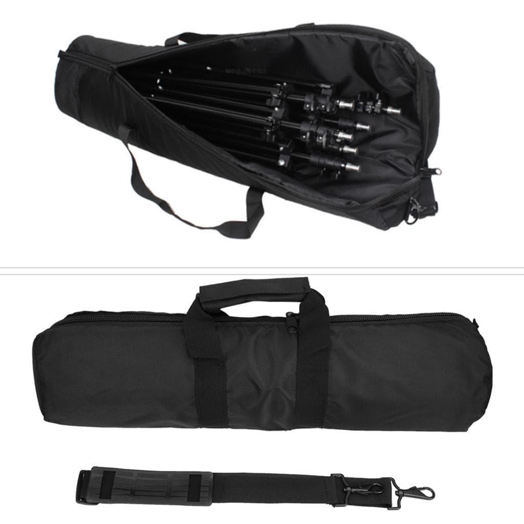 aemomo-BR Preto Nylon Engrossar Tripé Bolsa de Ombro Bolsa de Transporte Equipamento de Fotografia (65cm x 12cm