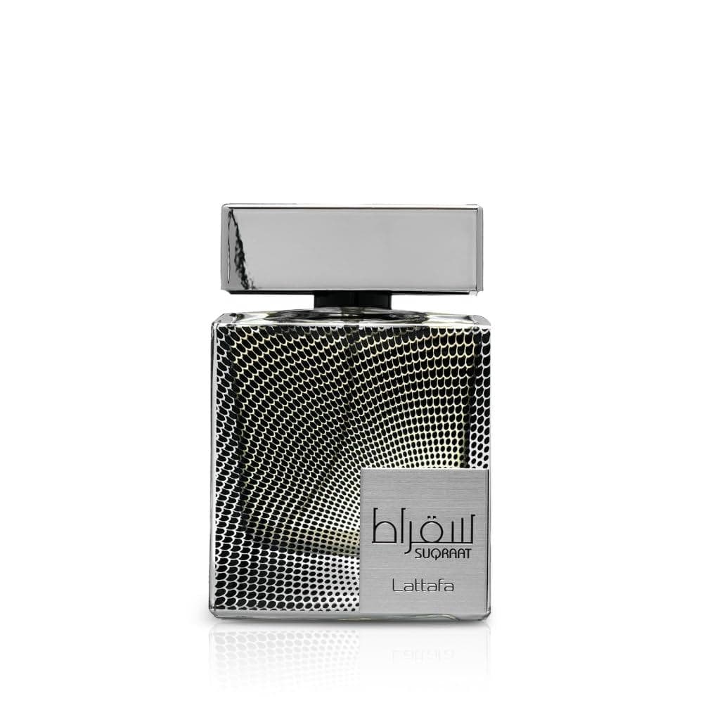 Lattafa Suqraat - Perfume Masculino de Longa Duração, 3,4 onças/3,4 onças fluidas