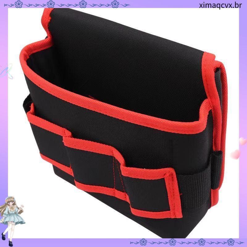 Kit de ferramentas rotativo 360 graus portátil multifuncional carpintaria cintura saco forte durável engrossado broca el