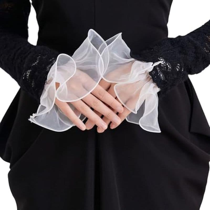 Acessório De Poliéster Com Gola De Renda Floral Removível Para Vestidos Camisas Uni Evento Usar Destacável