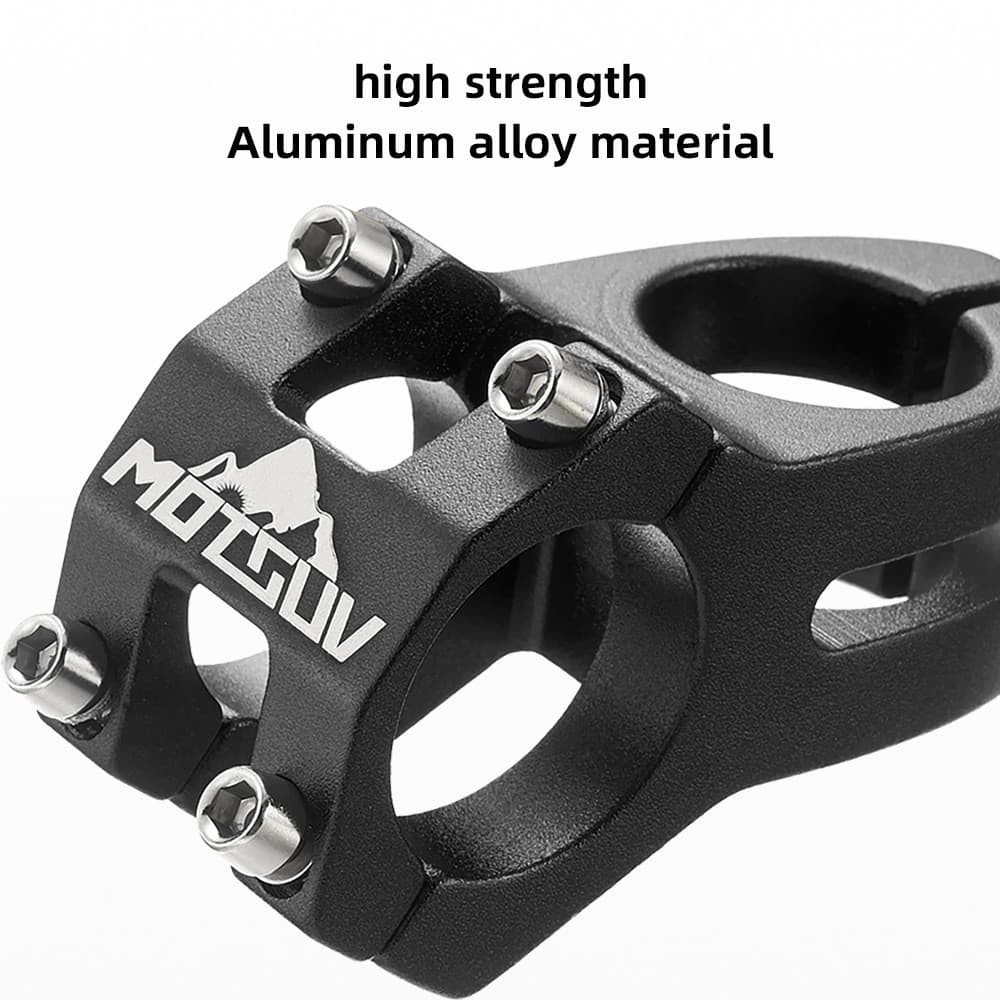 Suporte para guidão de bicicleta oco liga de alumínio curto Riser suporte Mountain Bike 31.8 * 45mm velocidade Drop-Down