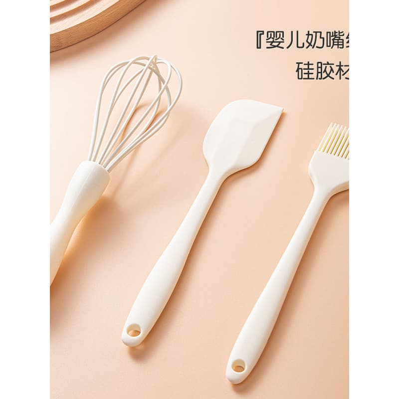 Espátula de Silicone para assar churrasco, escova de óleo para bolo doméstico, cozinha, resistente a altas temperaturas,