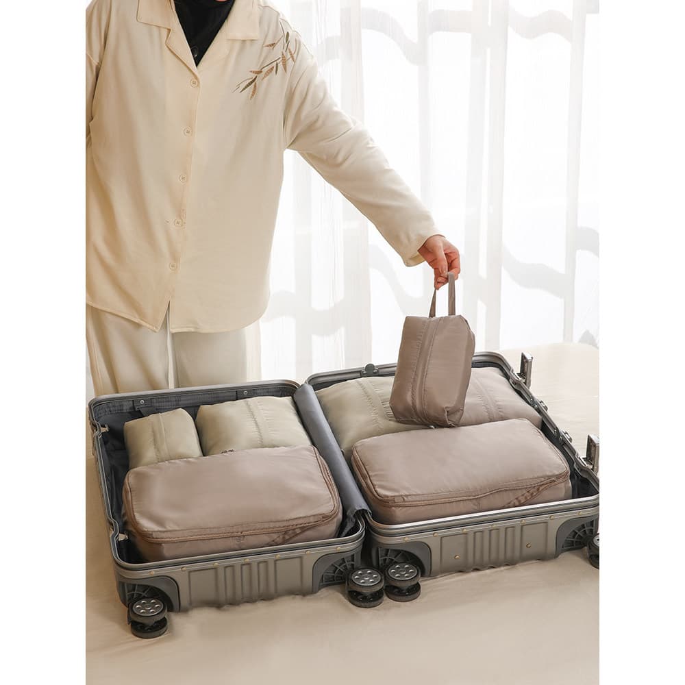 FaSoLa Josino Bolsa de armazenamento de colcha Bolsa de higiene pessoal de viagem Bolsa de viagem Bolsa de viagem