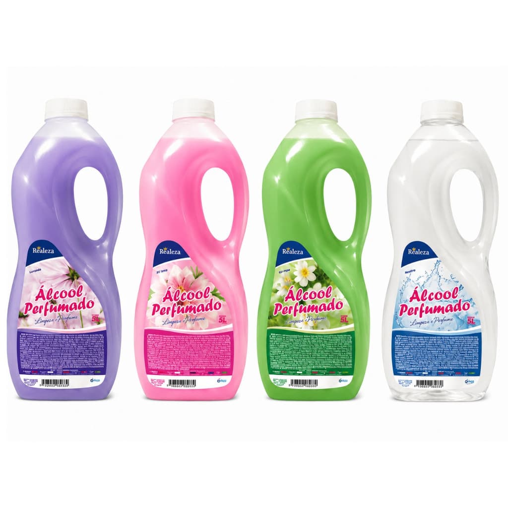 Alcool Perfumado Realeza 2 Litros / Uso Geral