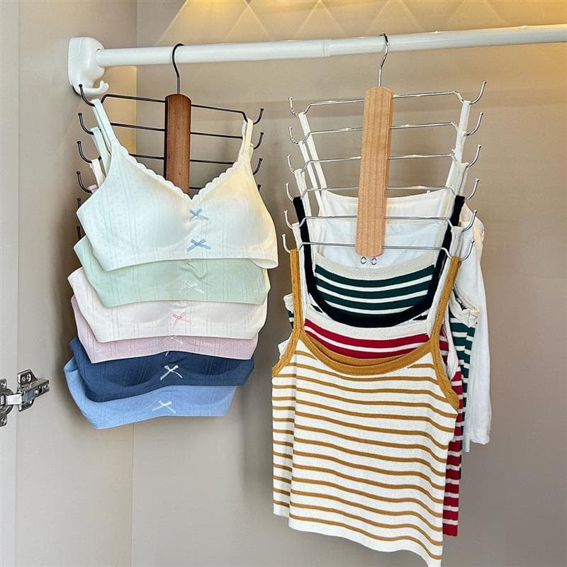 Armazenamento de roupas íntimas ferramenta útil casa roupas íntimas meias Yoga calcinha gancho guarda-roupa camisola sut