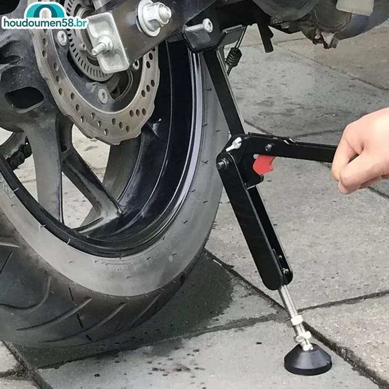 HOUDO Quadro Para Motocicleta Universal Dobrável Suporte De Elevação Elevador Pesado Guindaste Estável