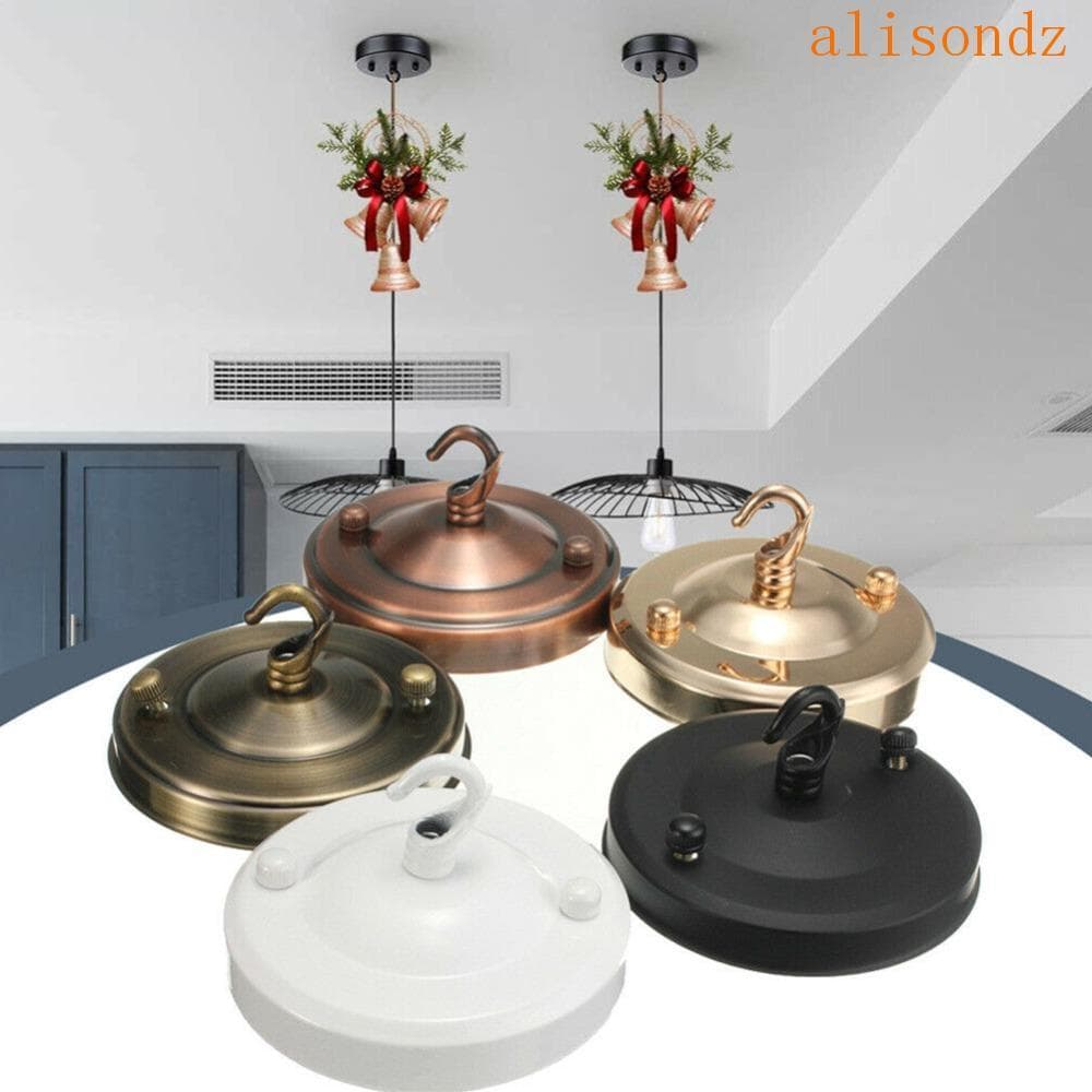 ALISOND1 Peças De Lâmpada Luz Antiga Tomada Pingente Base De Disco Suporte De Placa De Teto