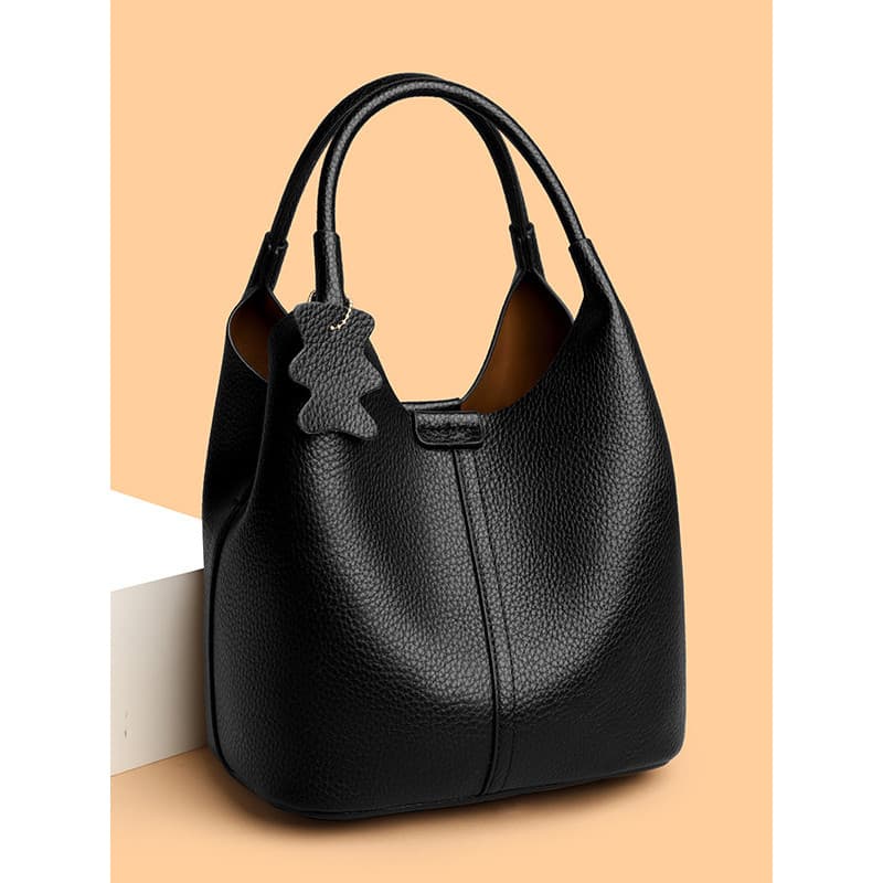 Bolsa bolsa feminina Bolsa feminina de couro macio 2026 novo estilo elegante All-Match bolsa mensageiro de um ombro High