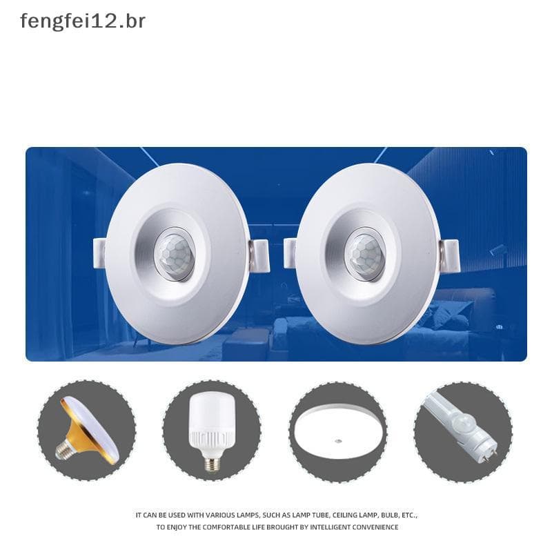 FENGF Infravermelho PIR Sensor De Movimento Interruptor De Controle De Luz Sensores Do Corpo Humano Ligar/Desligar Autom