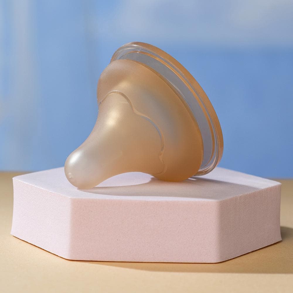 Mamilo De Bebê De Boca Larga De 5cm , Bico De silicone Nano De Qualidade Alimentar , Sensação Natural , Leite Materno ,
