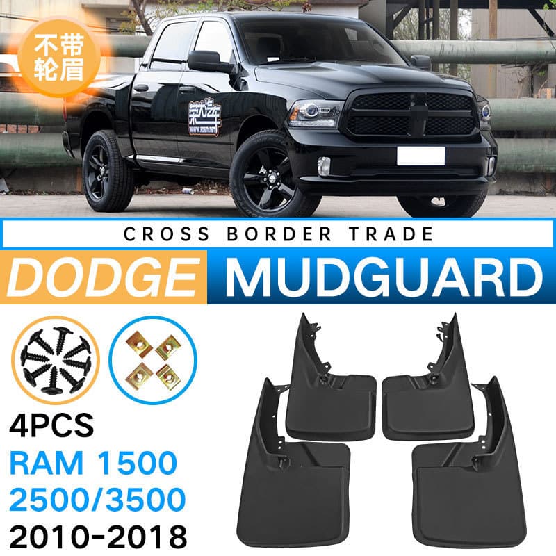 Fender 2010-2018 Dodge Ram 1500 2500 3500 Protetores Contra Respingos De Lama-De Pára-Choque Dianteiro Traseiro Para Ser